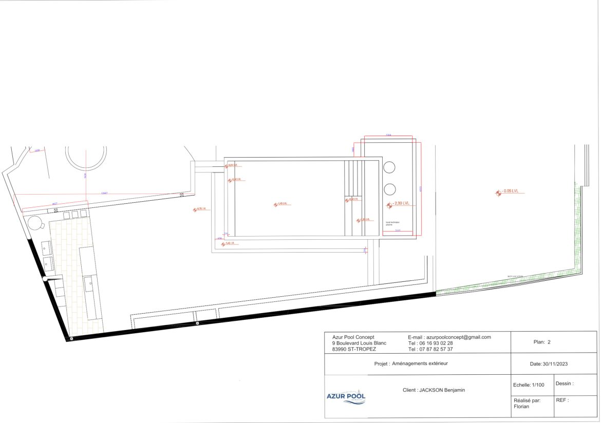 construction piscine st tropez